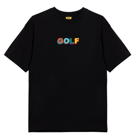 GOLF WANG COMMUNITY NWT black Multi 3D T-shirt size sm - Picture 8 of 9